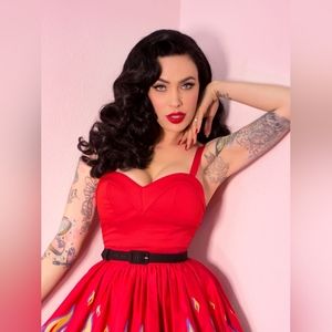 Micheline Pitt Vixen Man-eater top L NWOT (only the top)